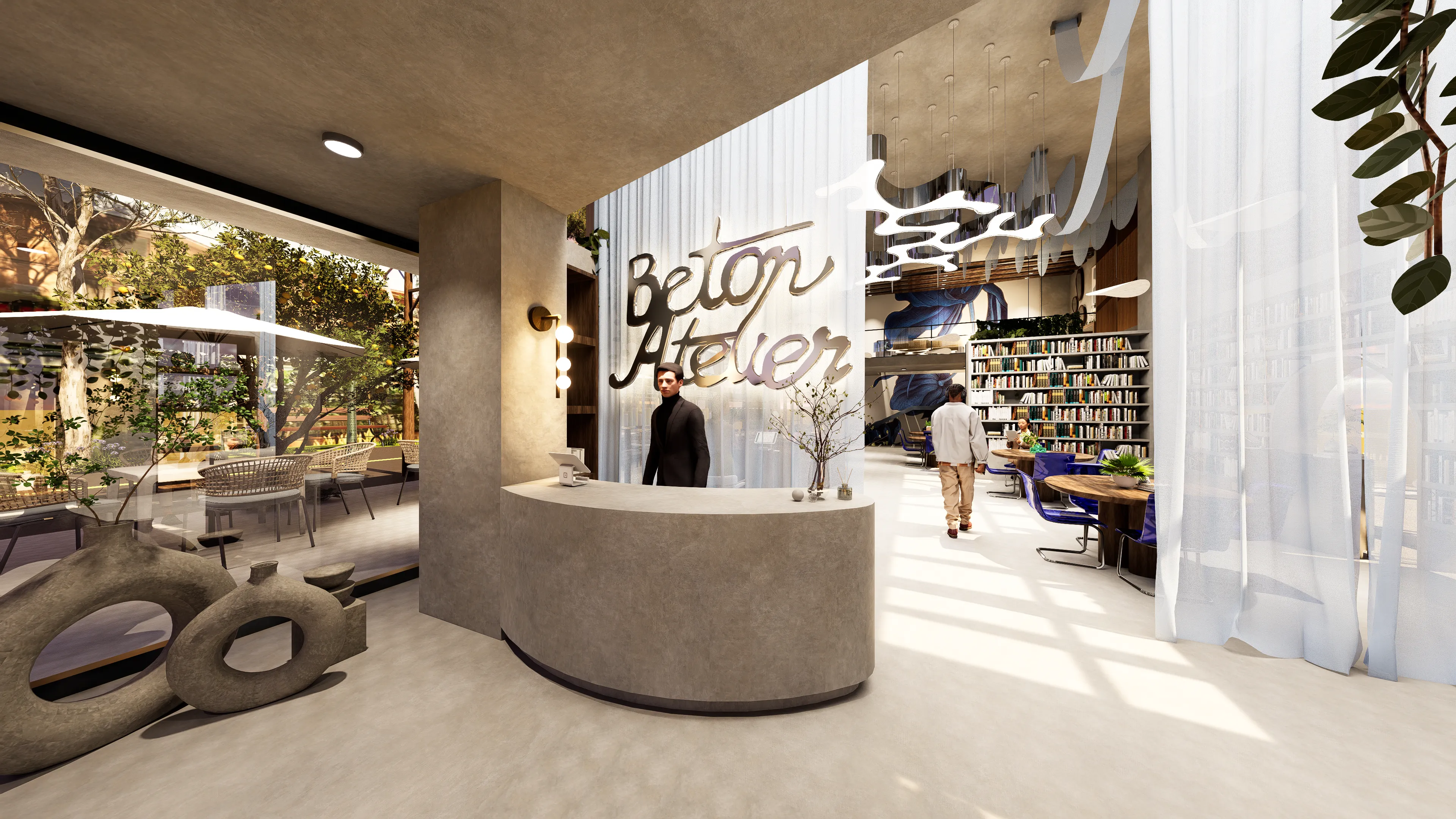 Escuela de cocina Beton Atelier